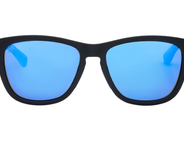 Carbon Black x Neon Blue