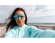 Crystal x Neon Blue