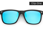 Carbon Black x Neon Blue