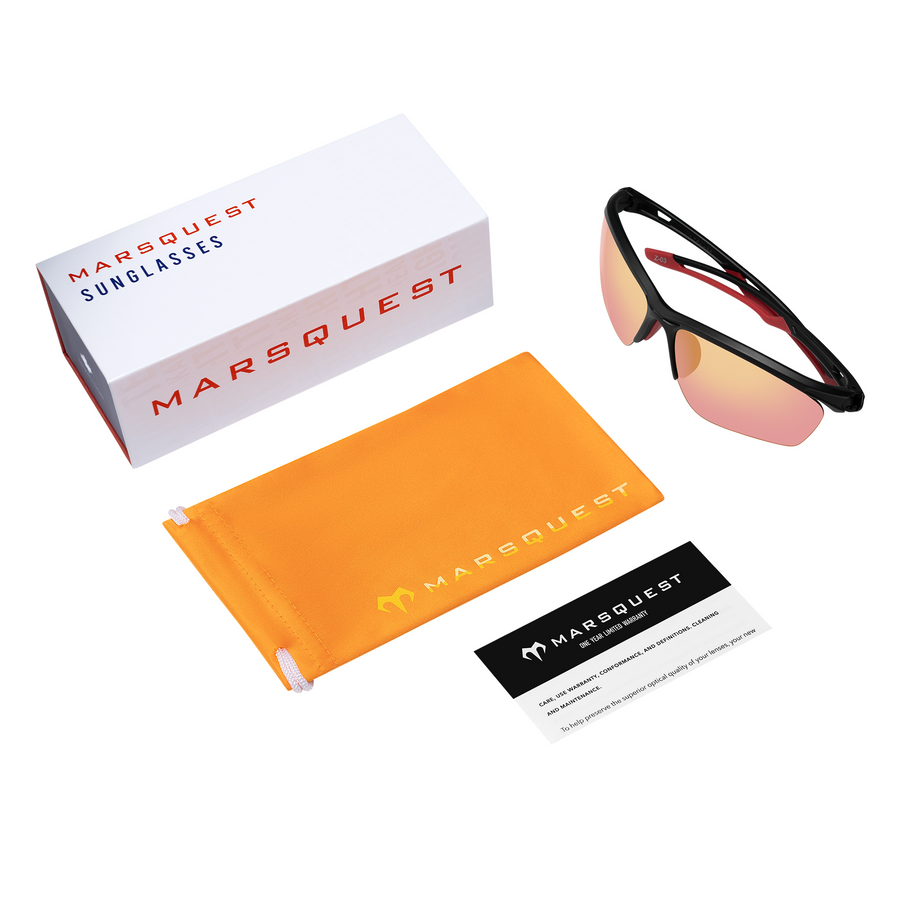 Model Z - Carbon Black x Neon Red