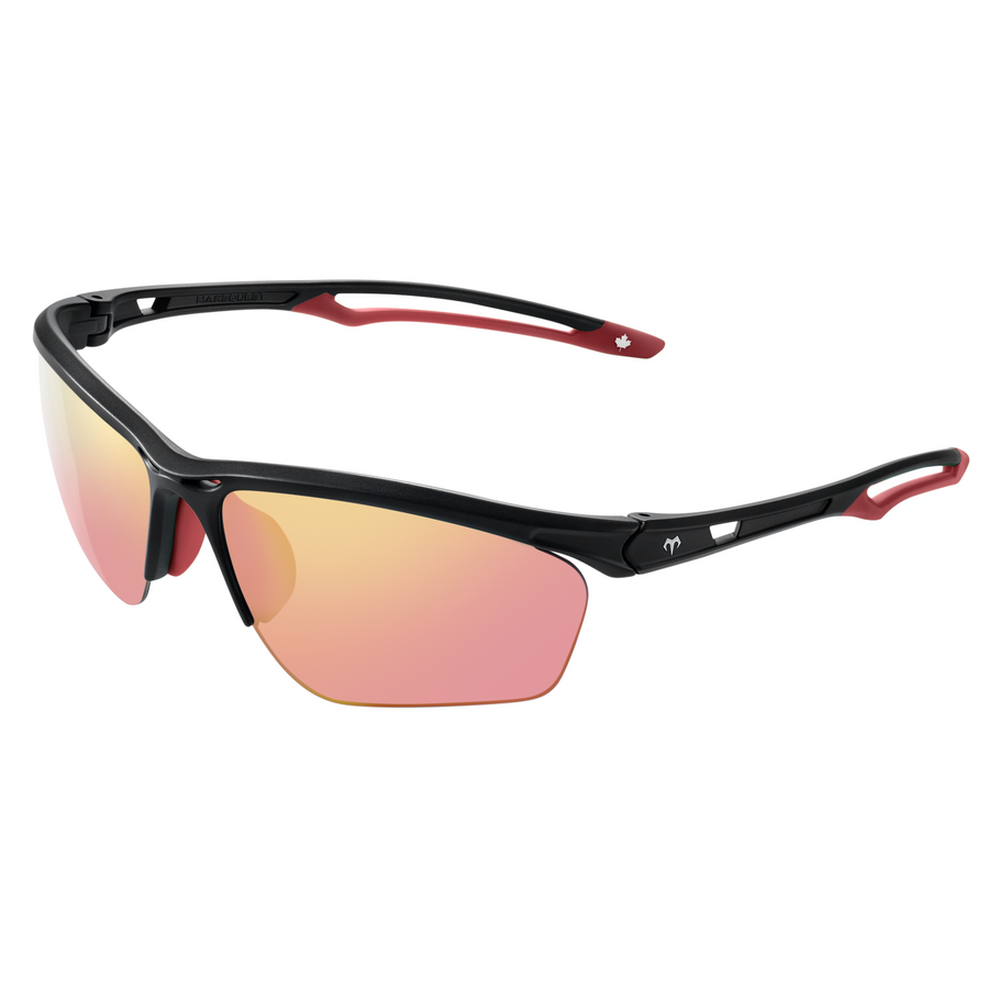 Model Z - Carbon Black x Neon Red