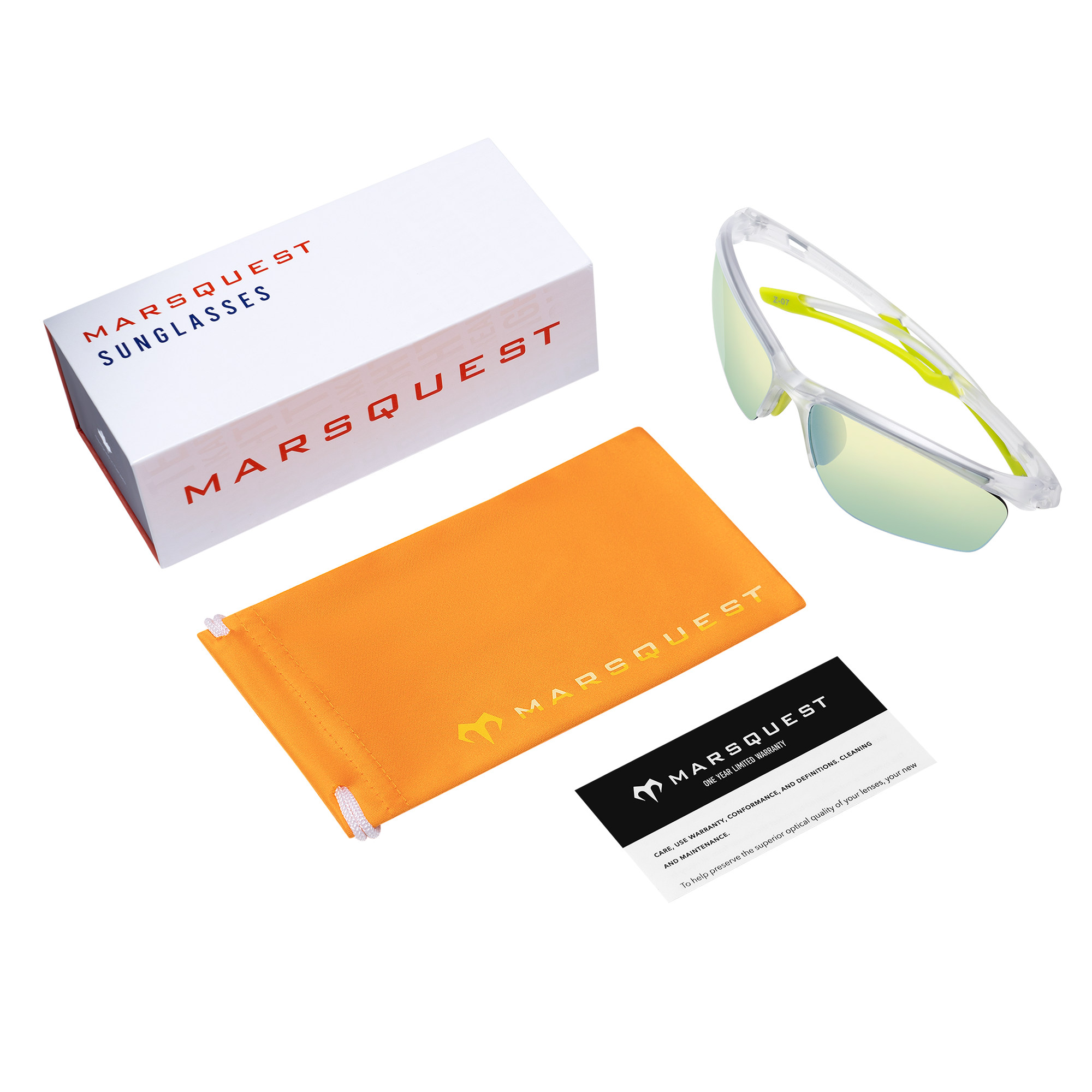 Model Z - Crystal x Neon Yellow