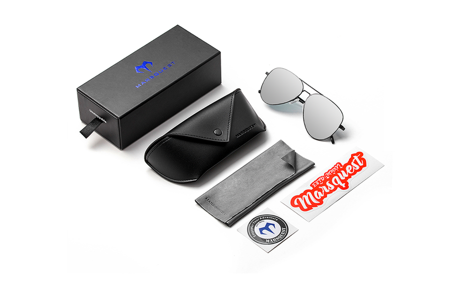 Force Polarized Aviator Sunglasses for Men Women MarsQuest